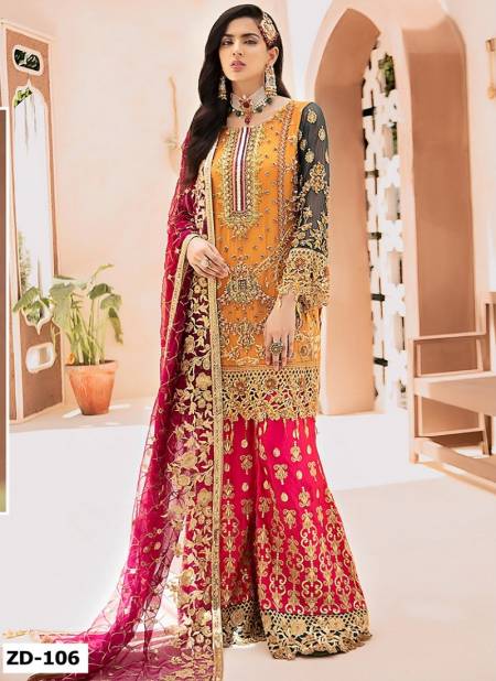 Emaan Adeel ZD 106 Heavy Festive Wear Wholesale Pakistani Salwar Suits  Catalog